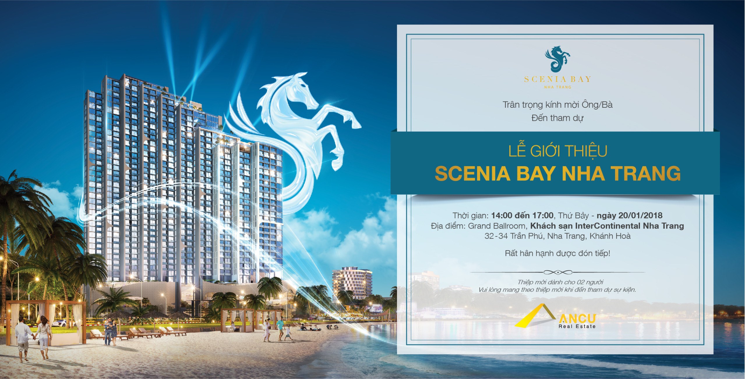 Sự kiện Scenia Bay Nha Trang ngày 20 - 01 - 2018