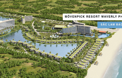 Movenpick Resort Waverly Phú Quốc phối cảnh toàn dự án