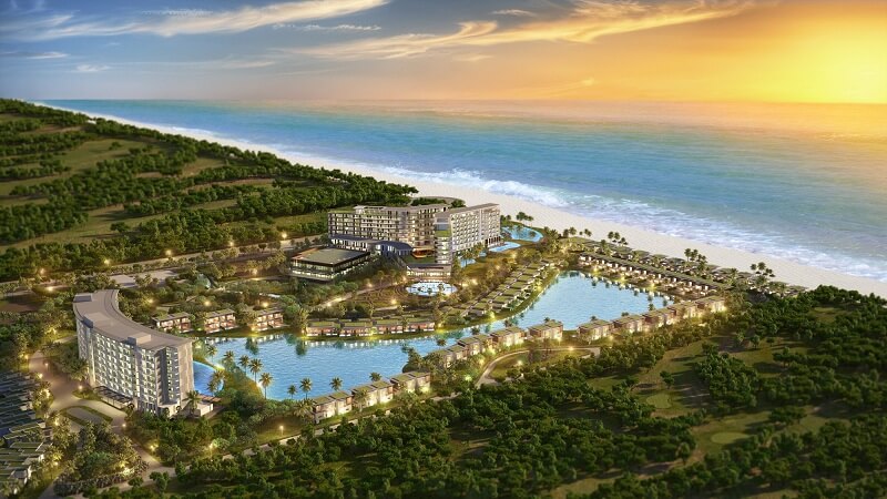 Phối cảnh toàn dự án Movenpick Resort Waverly Phu Quoc