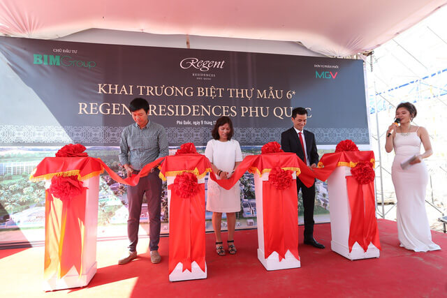 Lễ khai trương biệt thự mẫu Regent Residences Phú Quốc thu hút sự quan tâm của đông đảo khách hàng, nhà đầu tư 