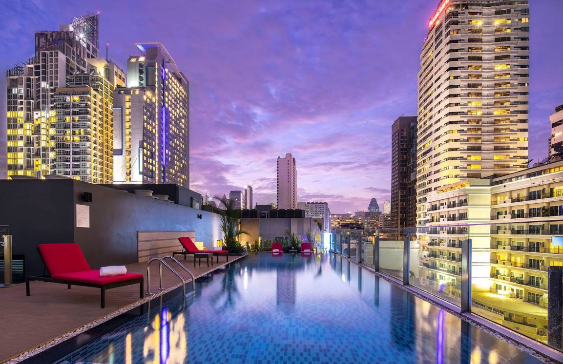 Khách sạn do thương hiệu Travelodge quản lý tại Thái Lan