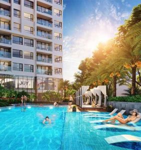 Tiện ích bể bơi ngoài trời The Sapphire Condotel